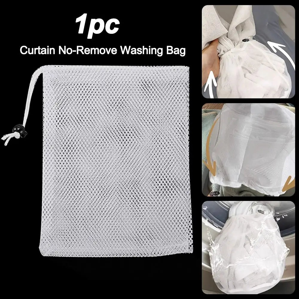 Mesh Curtain Washing Bag – Anti-Deformation Laundry Bag Mesh Laundry Bag Nixie
