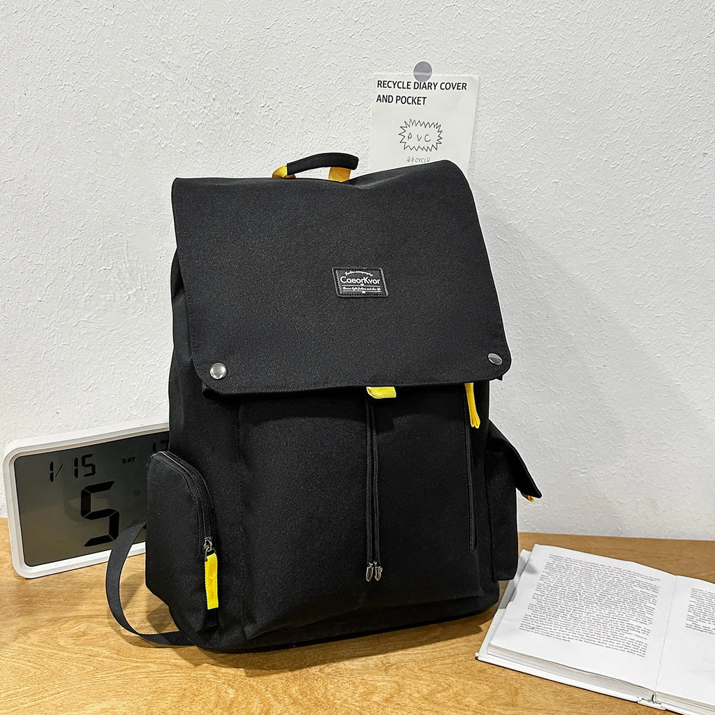 Nixie Large Laptop Backpack – College, Work & Outdoor Laptop Backpack Nixie Black