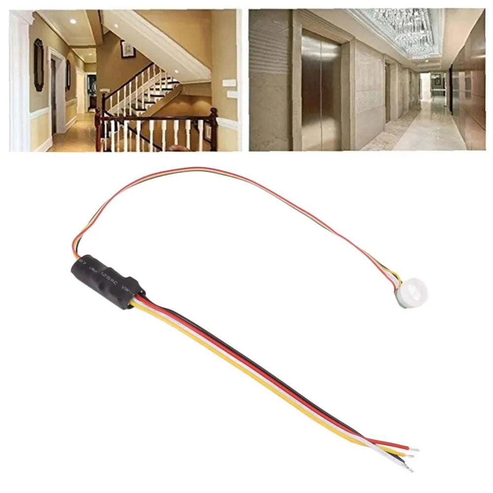 Mini PIR Motion Sensor 120° DC 5-24V Infrared LED Switch PIR Motion Sensor Nixie