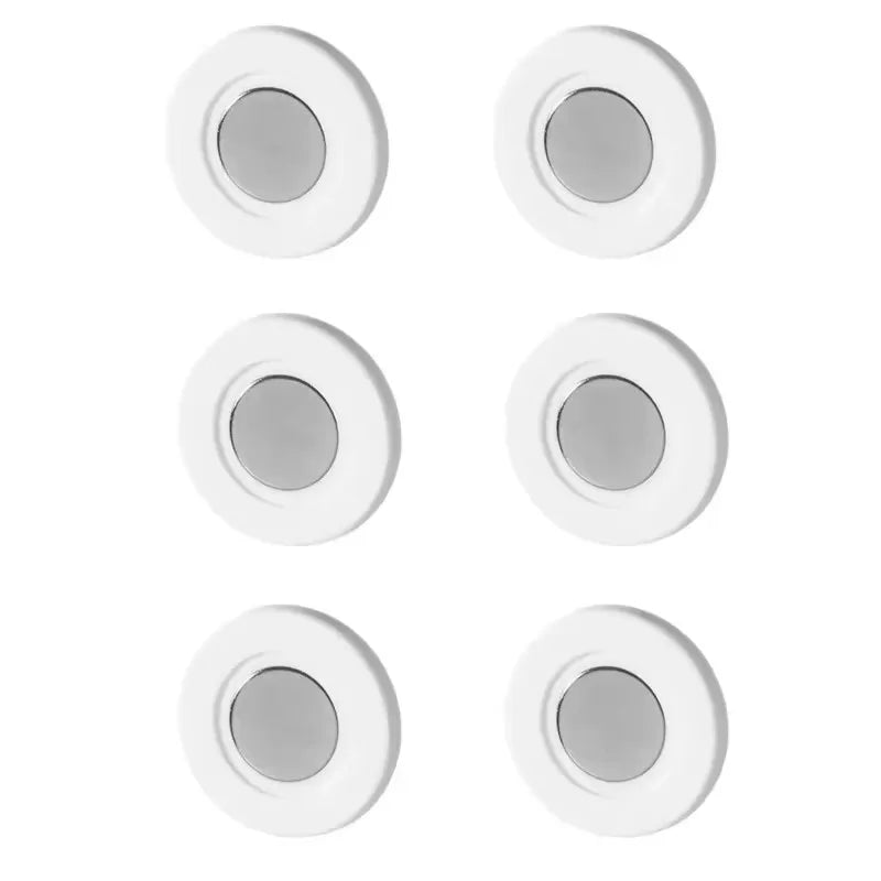 Magnetic Wall-Mounted Remote Control Holder – No-Drill Remote Control Holder Nixie 6 Pieces