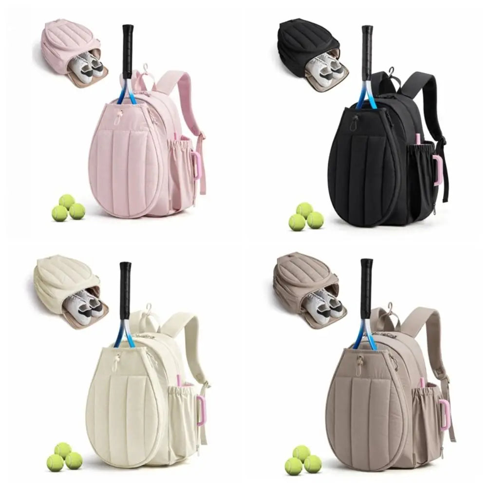 Large Tennis Backpack – Holds 2 Rackets, Shoe Compartment
