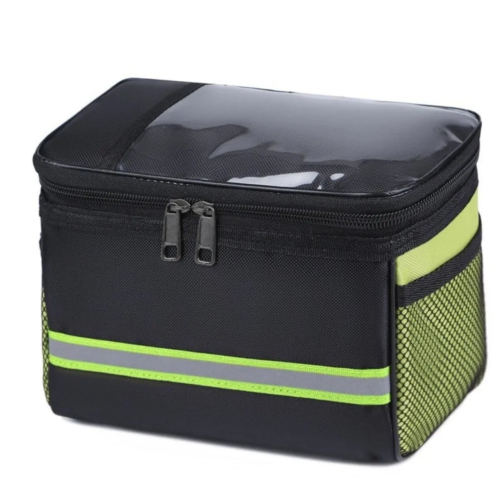 Waterproof Bike Handlebar Bag | Reflective Cycling Front Bag