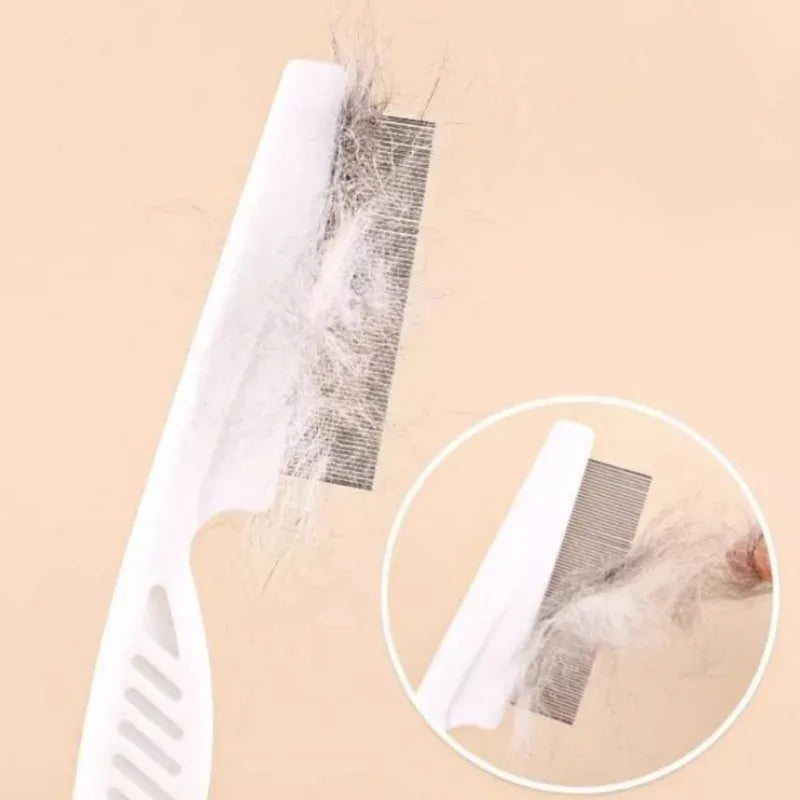 Pet Flea Comb Stainless Steel Dense Tooth for Cats & Dogs Pet Flea Comb Nixie