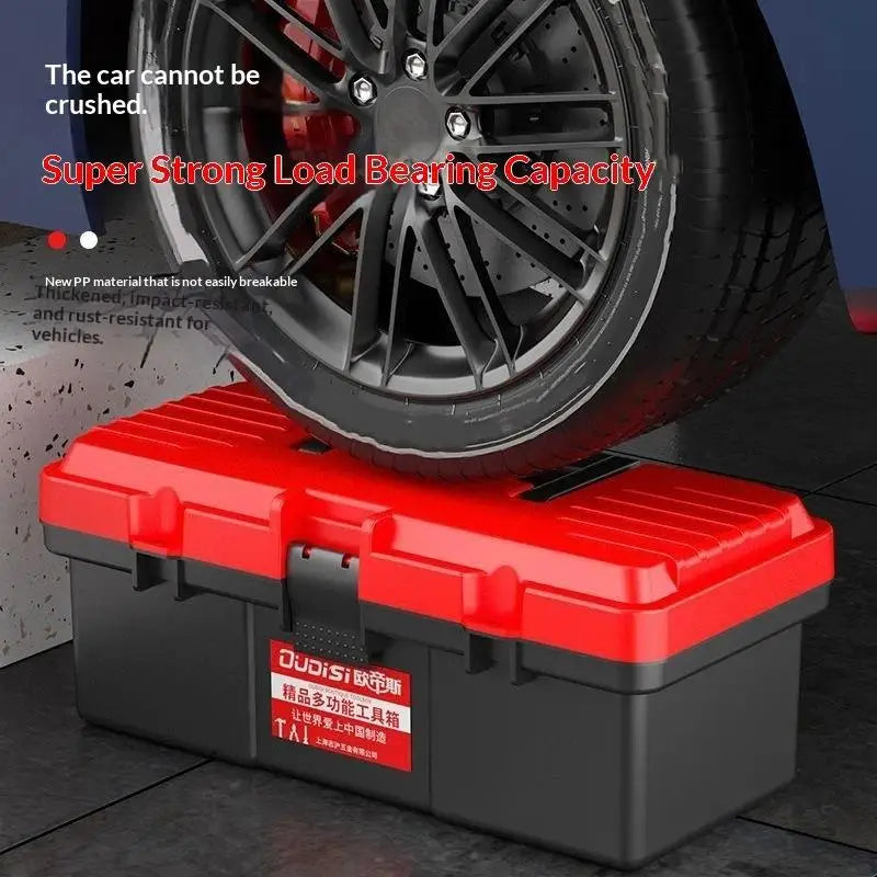 13-Inch Portable Tool Storage Box with Handle – ABS Plastic Tool Storage Box Nixie