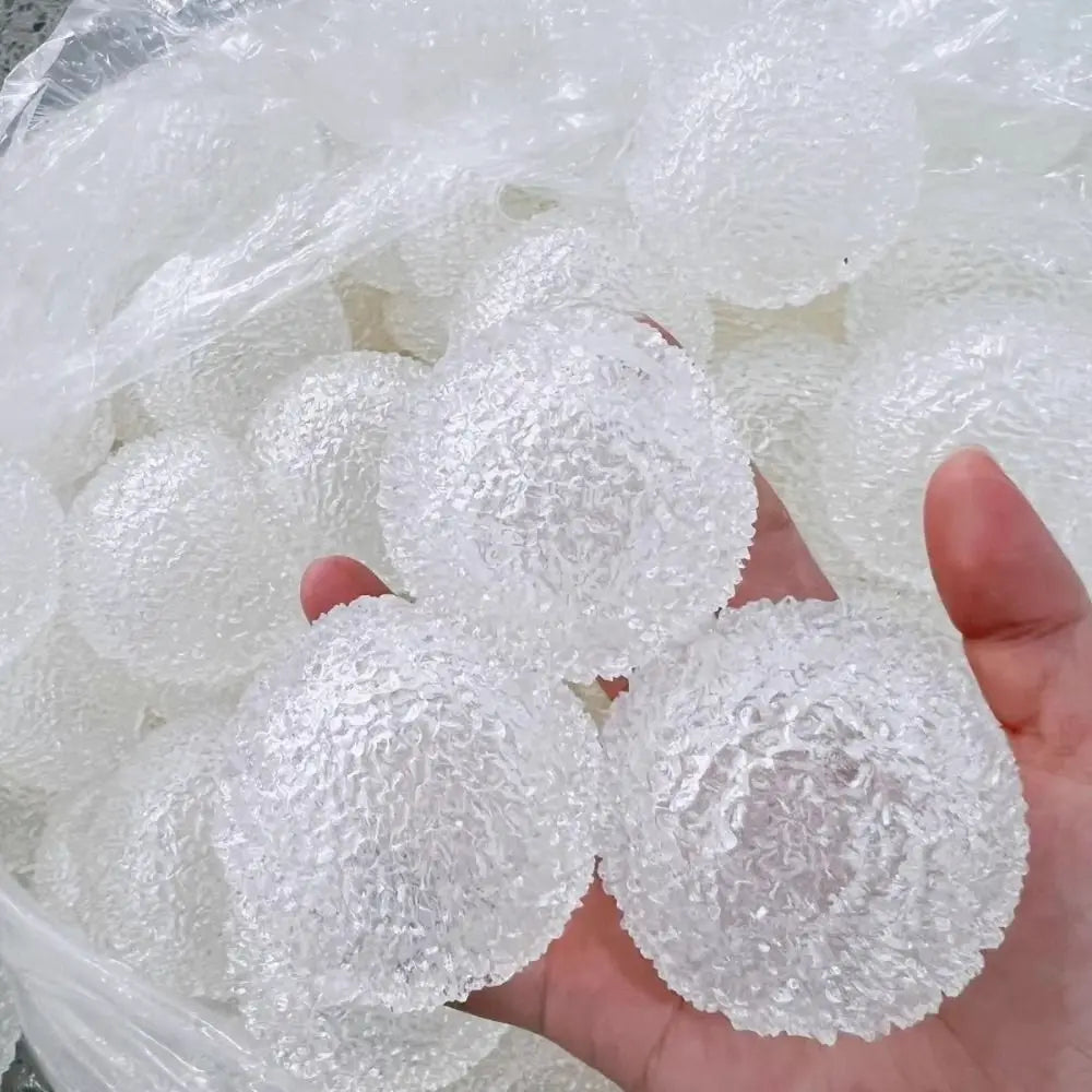 Transparent DIY Squeeze Ball Shell Fidget Toy with Lid – 2 Sizes