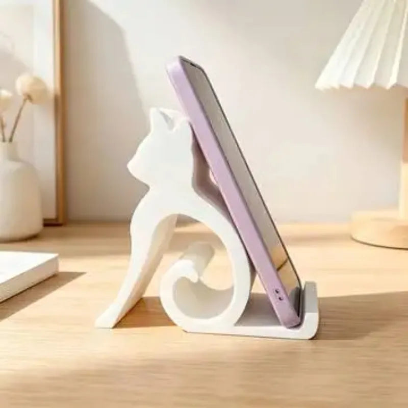 Cute Cat Phone Stand – Universal Holder for Phones & Tablets Phone Stand Nixie