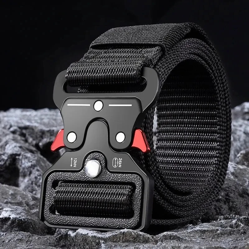 Tactical Military Canvas Belt – Unisex Outdoor Sport Belt Tactical Canvas Belt Nixie