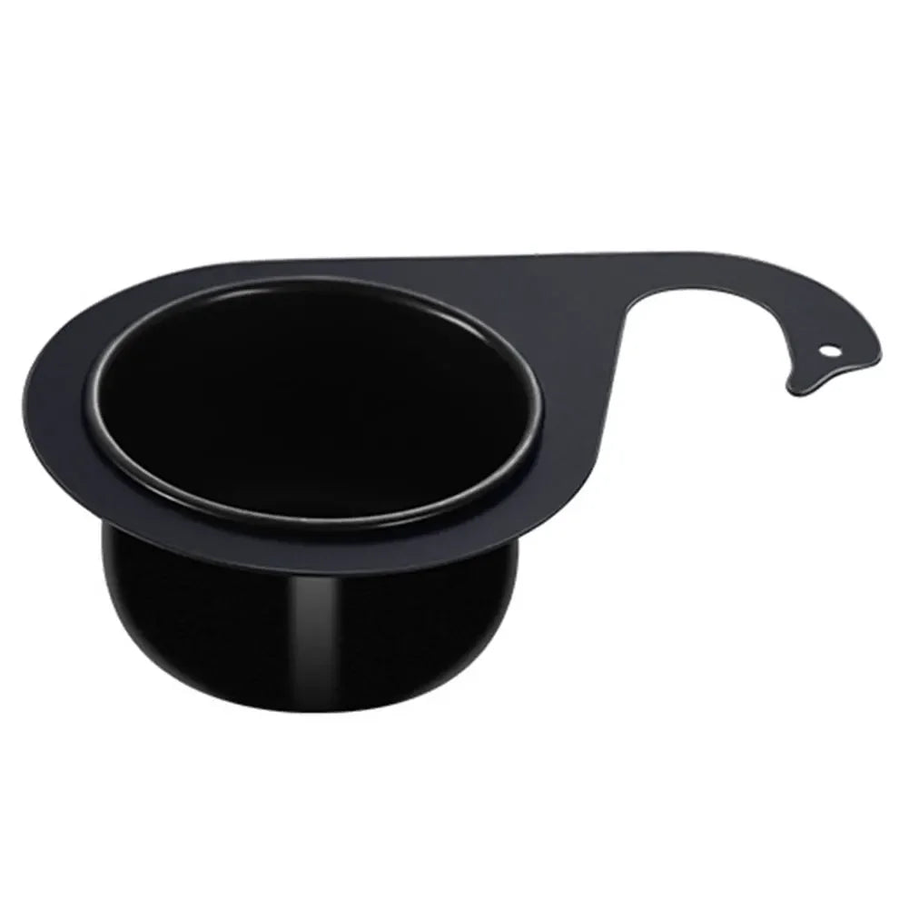 Steel Swan Sink Strainer – Heavy Duty Stainless Drain Basket Sink Drain Strainer Nixie Black 2pcs
