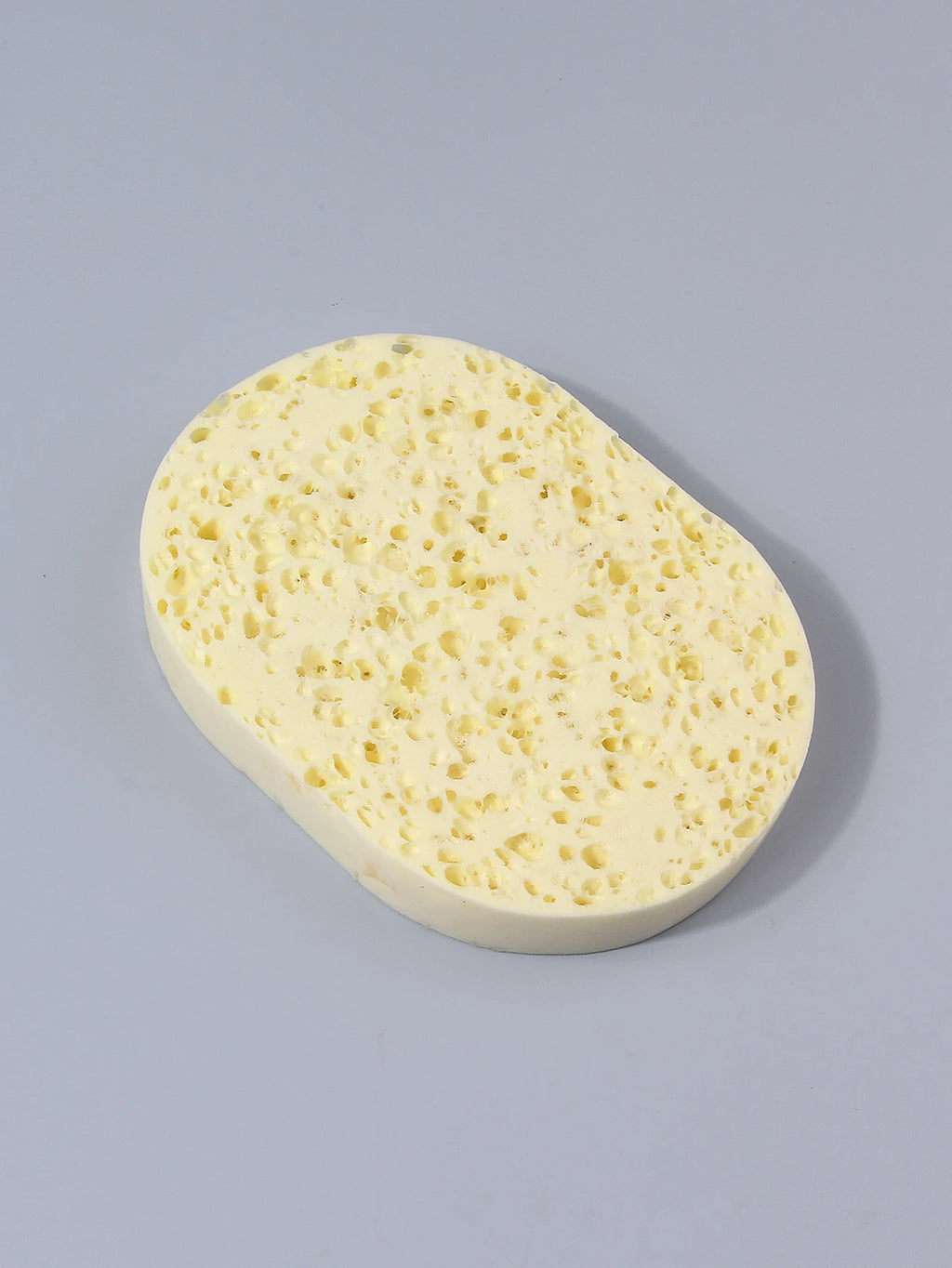 Soft Oval Facial Cleansing Sponge & Makeup Remover Puff Facial Cleansing Sponge Nixie YELLOW