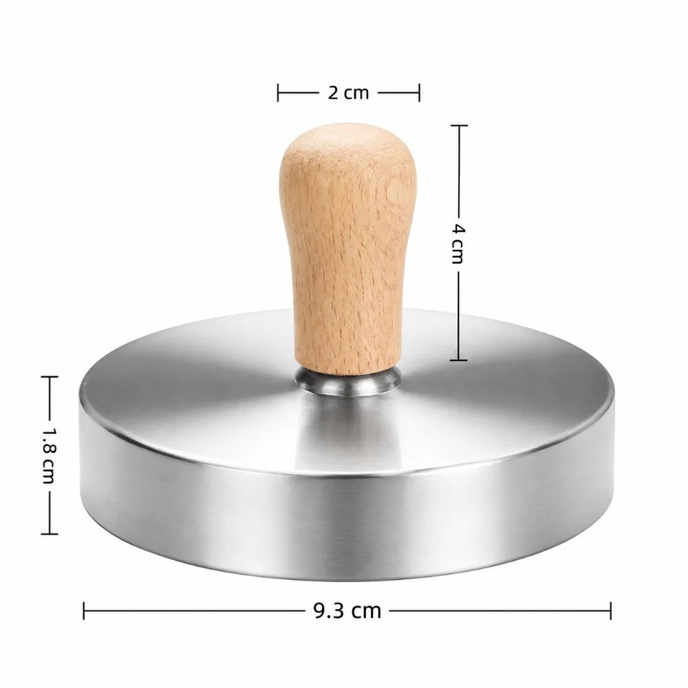 Stainless Steel Burger Press Patty Maker | Non-Stick BBQ Mold Burger Patty Maker Nixie 1 PC