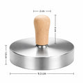 Stainless Steel Burger Press Patty Maker | Non-Stick BBQ Mold Burger Patty Maker Nixie 1 PC