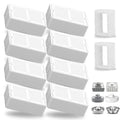 8-Pack Ceramic Pet Fountain Filters – Activated Carbon & Foam Pet Fountain Filter Nixie 8packs