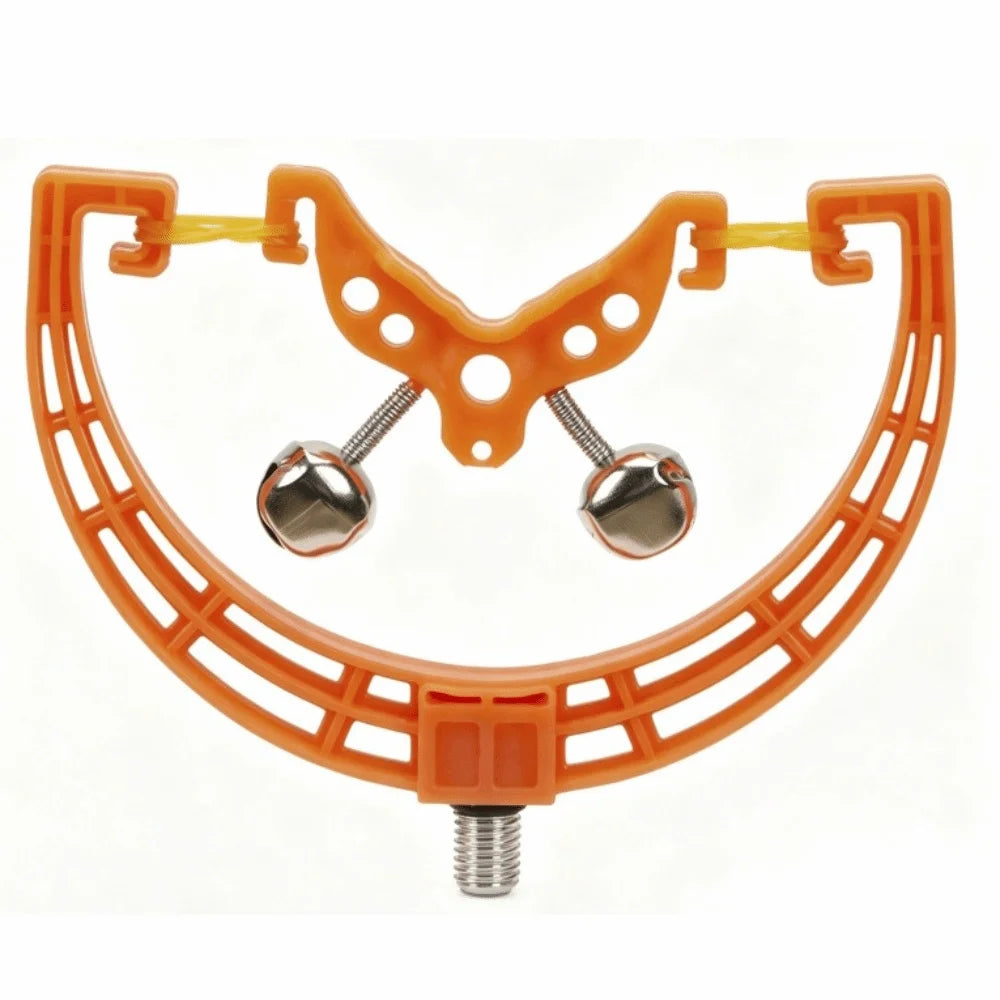 Double Bell Fishing Rod Holder Alarm – Carp Bite Indicator