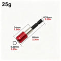 Hex Screwdriver Extension Rod Quick Release Self-Locking 300mm