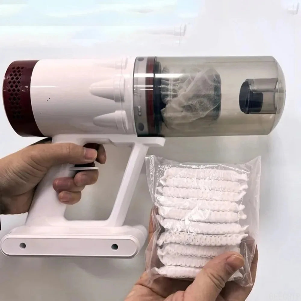 100Pcs Universal Vacuum Cleaner Non-Woven Filter Screen Covers