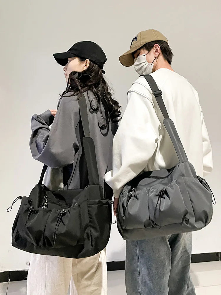 Large Capacity Nylon Tote Bag – Unisex Shoulder & Crossbody Nylon Tote Bag Nixie