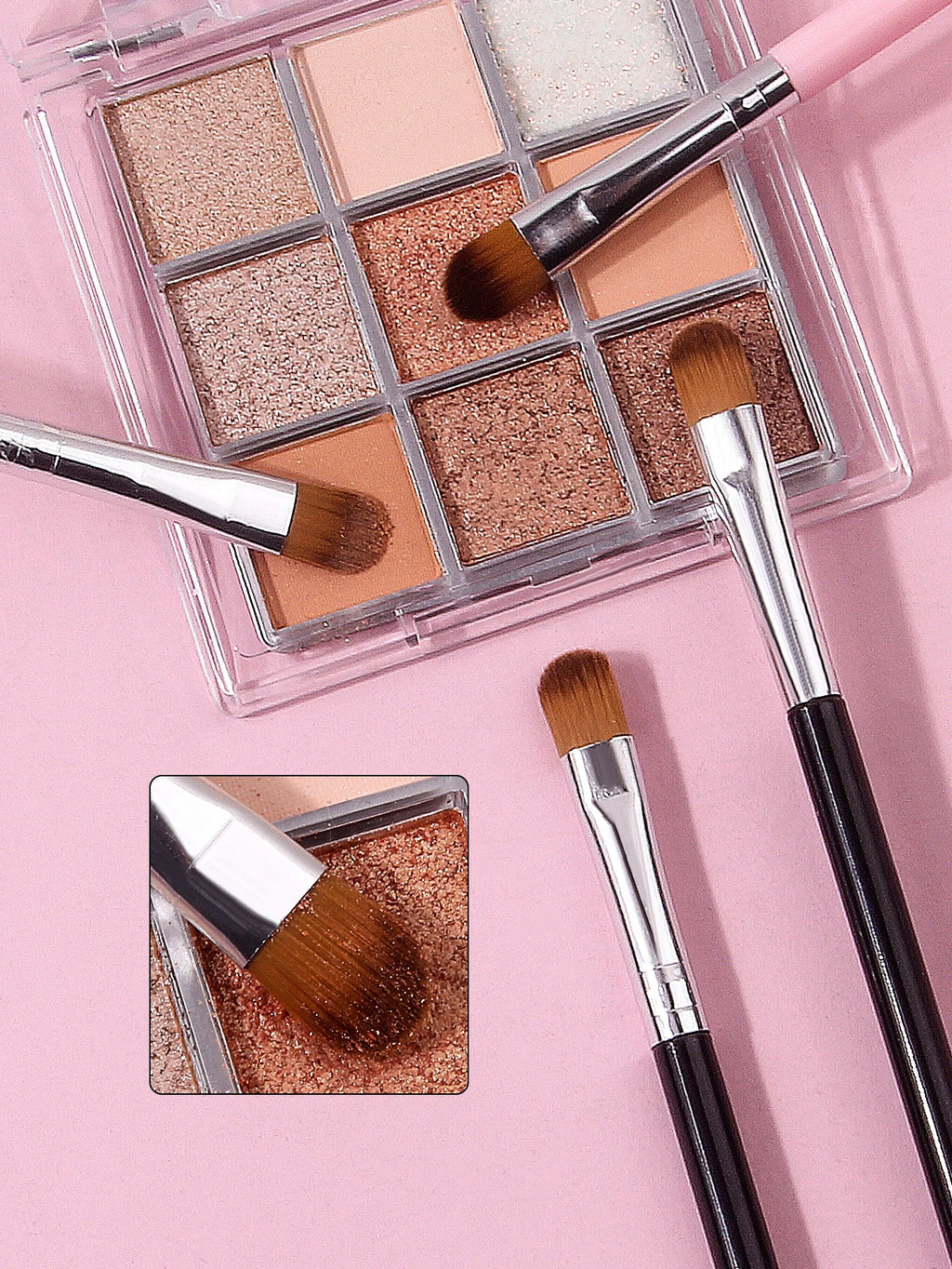 6-Piece Eyeshadow Brush Set – Blending & Concealer Brushes Eyeshadow Brush Set Nixie