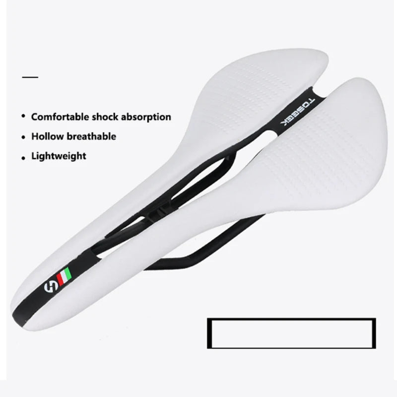 TOSEEK Ultralight MTB Road Bike Saddle Hollow Ergonomic Cushion
