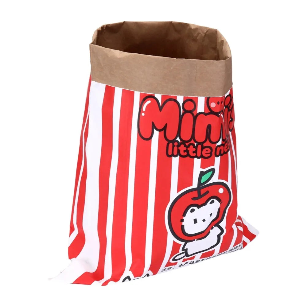 Kraft Paper Cat Tunnel Crinkle Hide & Seek Toy – 65×50cm Cat Tunnel Toy Nixie White