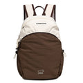 Nixie Two-Tone Waterproof Women's Backpack for School Women's Backpack Nixie Beige brown