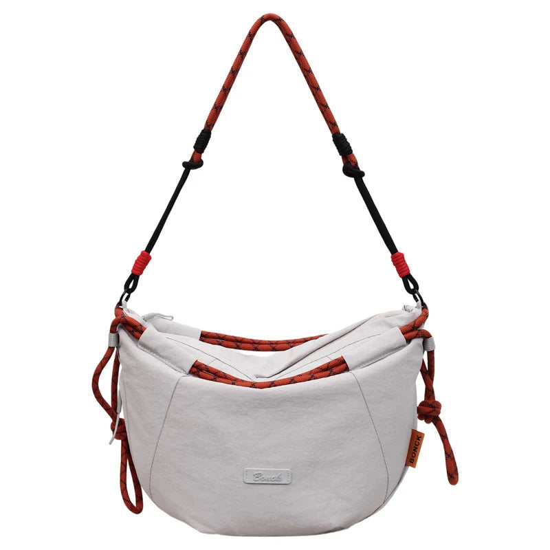 Women's Nylon Dumpling Hobo Bag – Large Crossbody Handbag Crossbody Shoulder Handbag Nixie