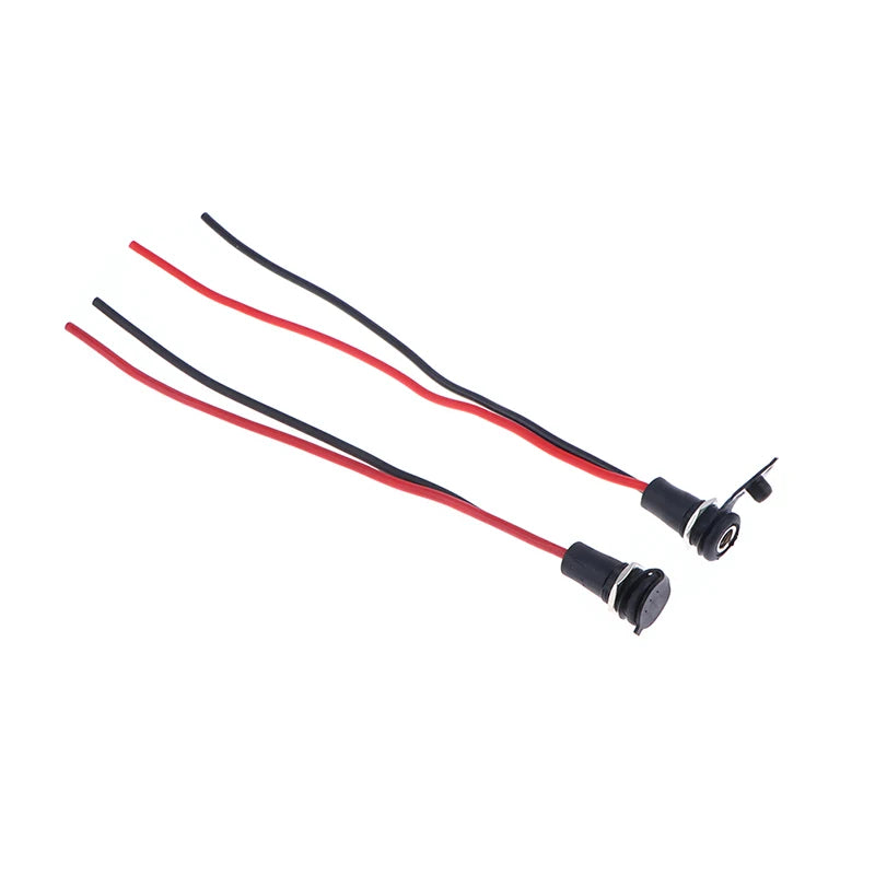 DC Power Connector 5.5×2.1 & 5.5×2.5mm Male Female Plug Cable DC Power Connector Nixie