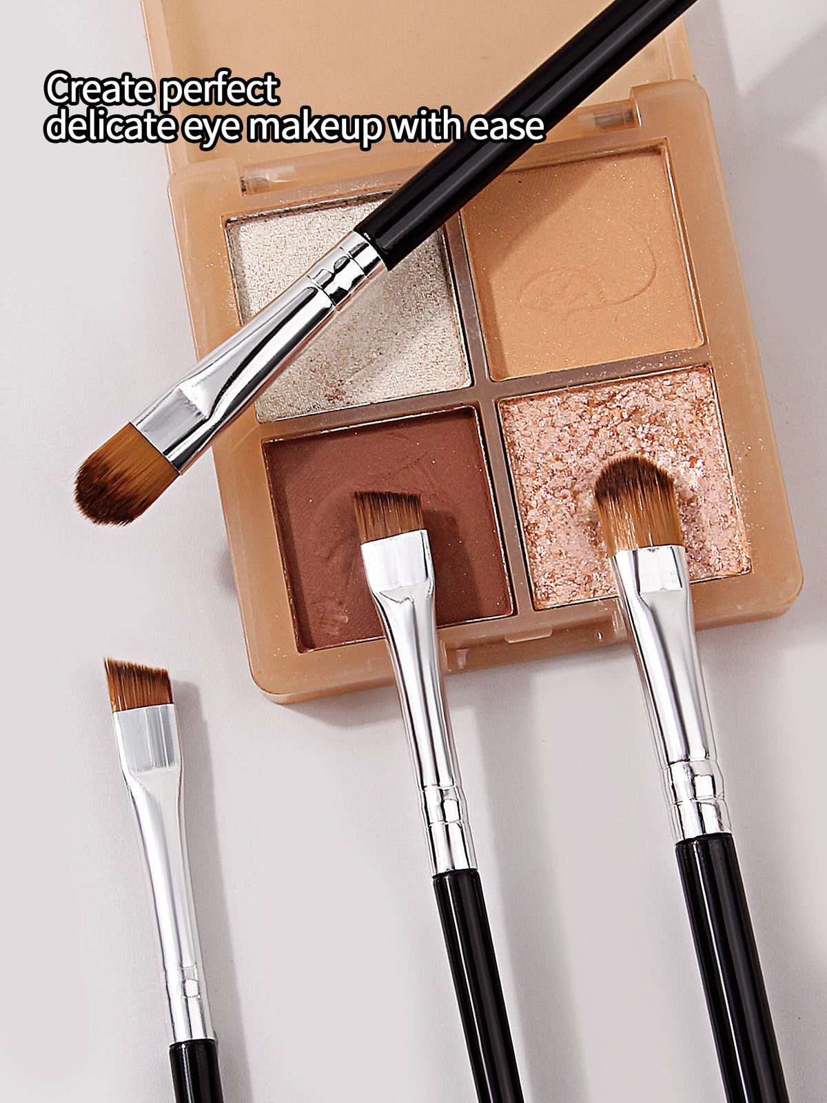 8-Piece Eye Makeup Brush Set – Eyeshadow, Liner & Brow Brushes Eye Makeup Brushes Nixie