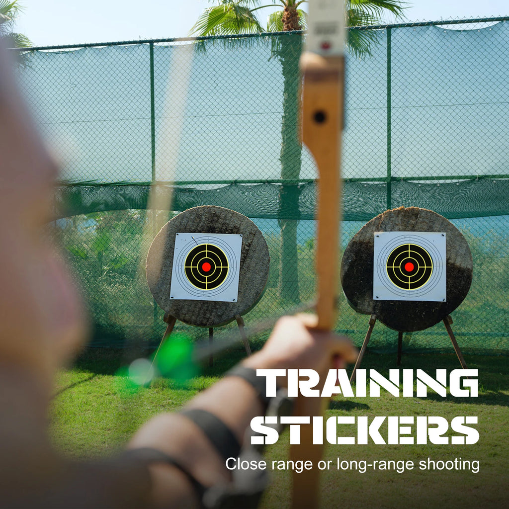 2-Roll Self-Adhesive Splatter Shooting Target Stickers 75mm Shooting Target Stickers Nixie