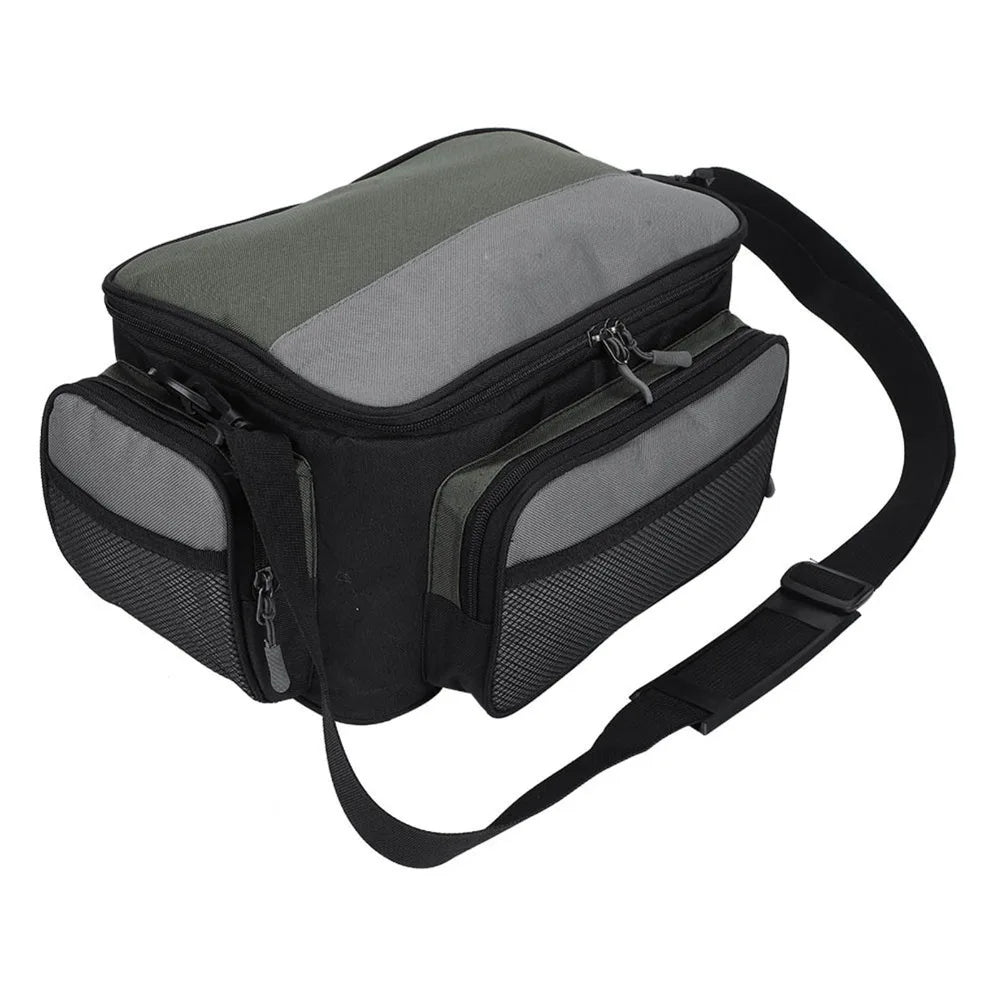 600D Oxford Fishing Bag – Large Capacity Tackle Organizer Fishing Tackle Bag Nixie
