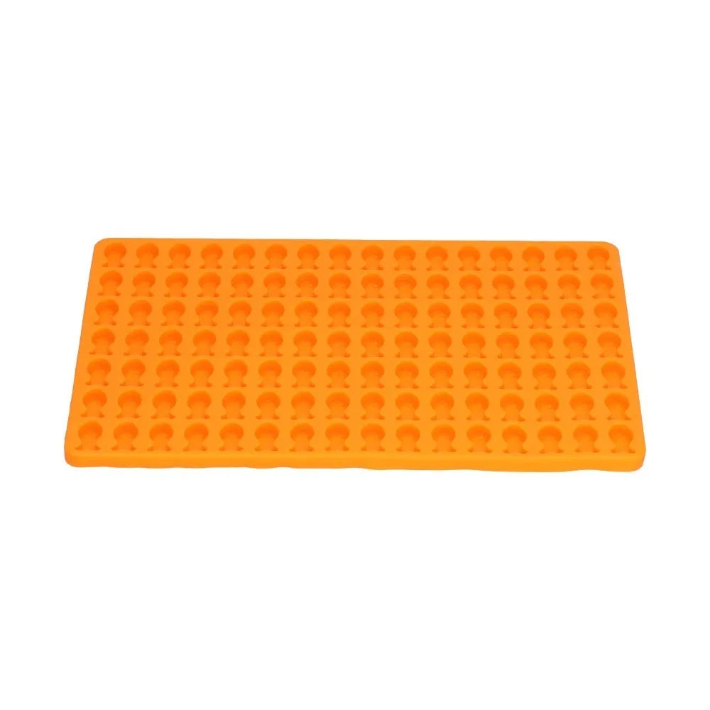 Silicone Fish Shape Dog Biscuit Mold – 112 Holes, Non-Stick Dog Treat Mold Nixie Food Making Mould