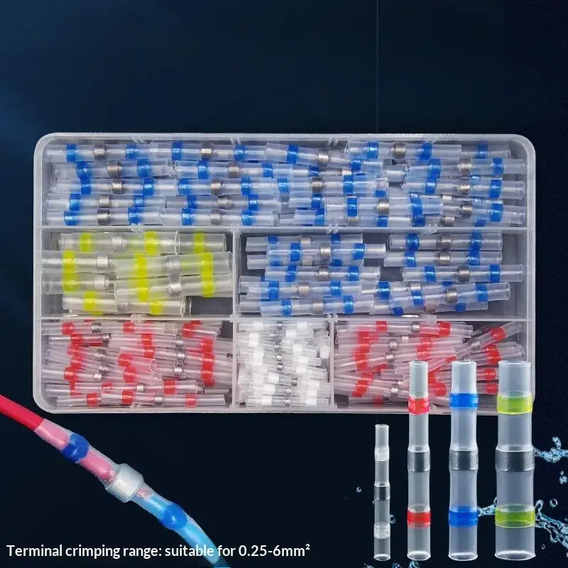 50/70/100Pcs Waterproof Solder Seal Heat Shrink Connectors Wire Connector Terminal Nixie
