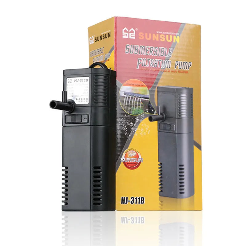 Sensen HJ-111B Aquarium Submersible Filter Pump for Fish Tank Aquarium Filter Pump Nixie