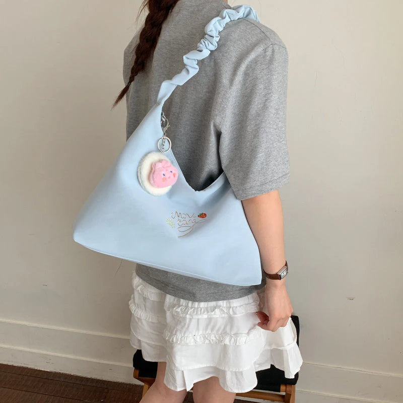 Korean Pleated Cloud Shoulder & Crossbody Bag for Women Shoulder Crossbody Bag Nixie