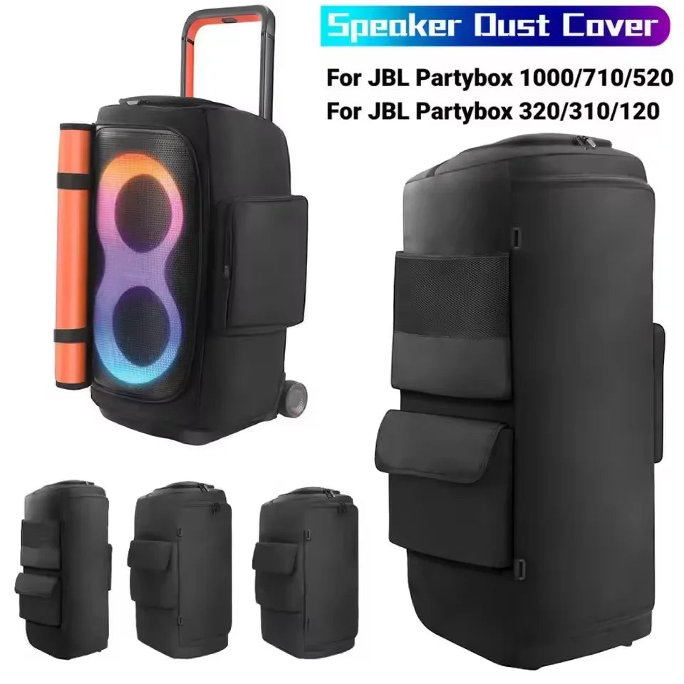 Speaker Carry Bag with Mic Pockets for JBL PartyBox 310/320 Speaker Carry Bag Nixie