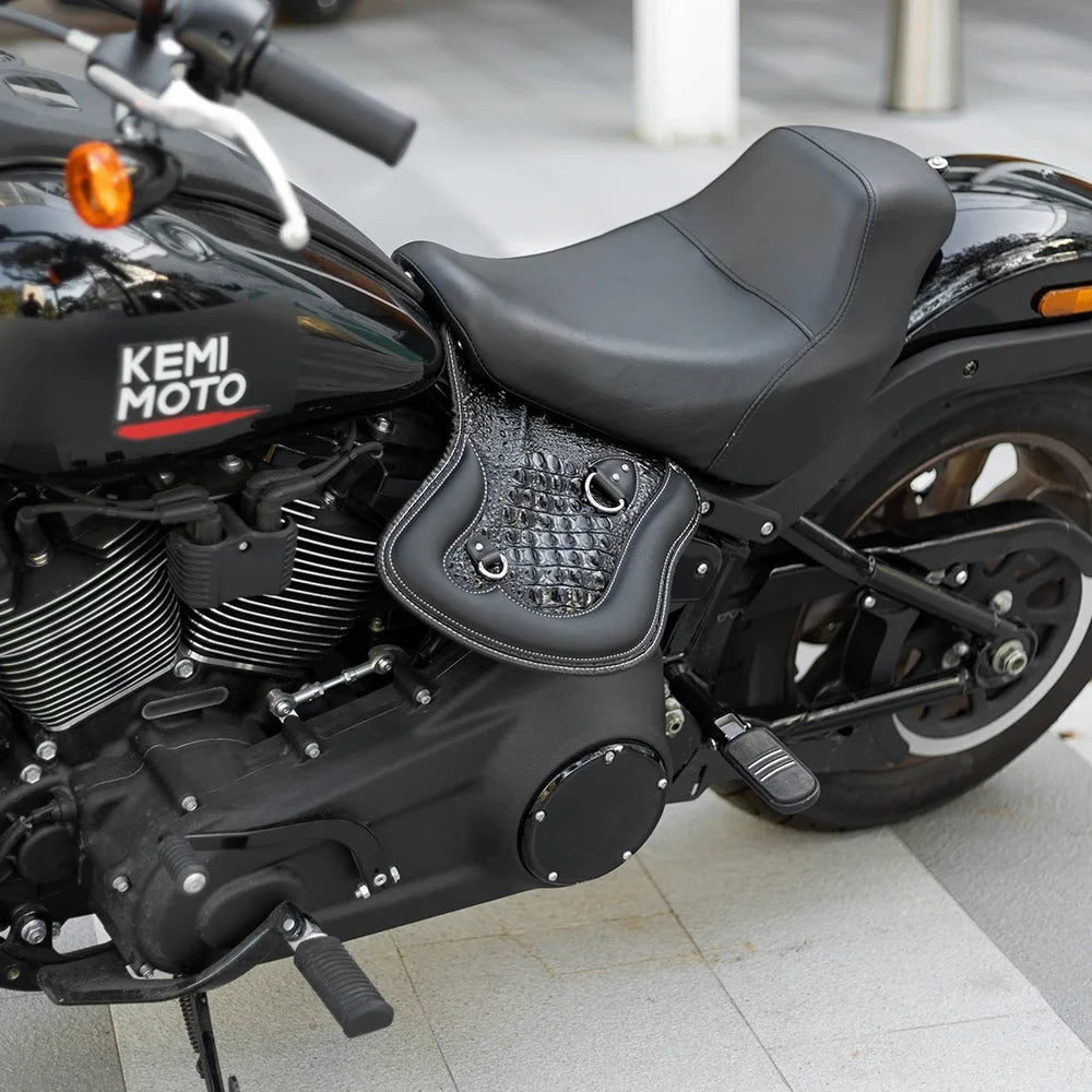 Motorcycle PU Leather Heat Shield Saddle Deflector – Universal Fit Motorcycle Heat Shield Nixie