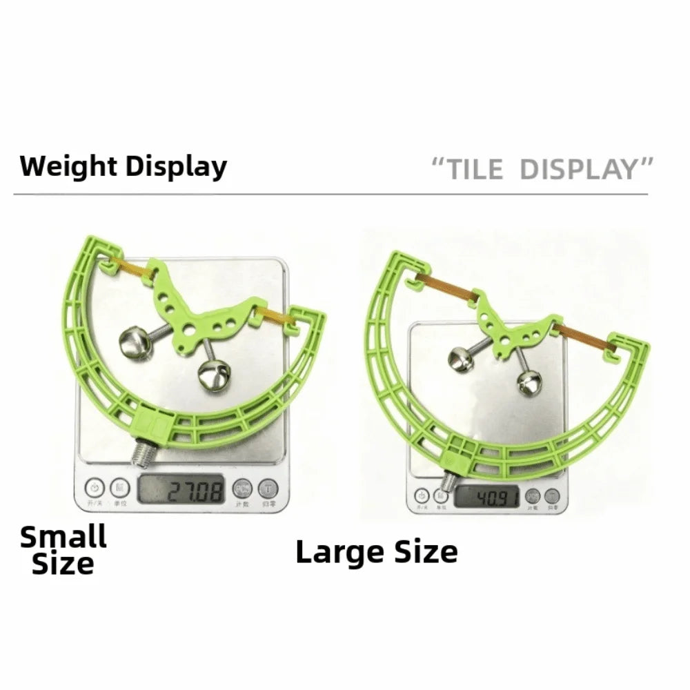 Double Bell Fishing Rod Holder Alarm – Carp Bite Indicator