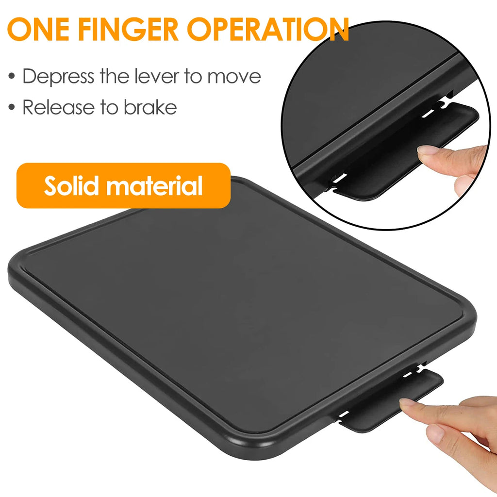 Kitchen Appliance Sliding Tray – Rolling Caddy for Countertops Appliance Rolling Tray Nixie