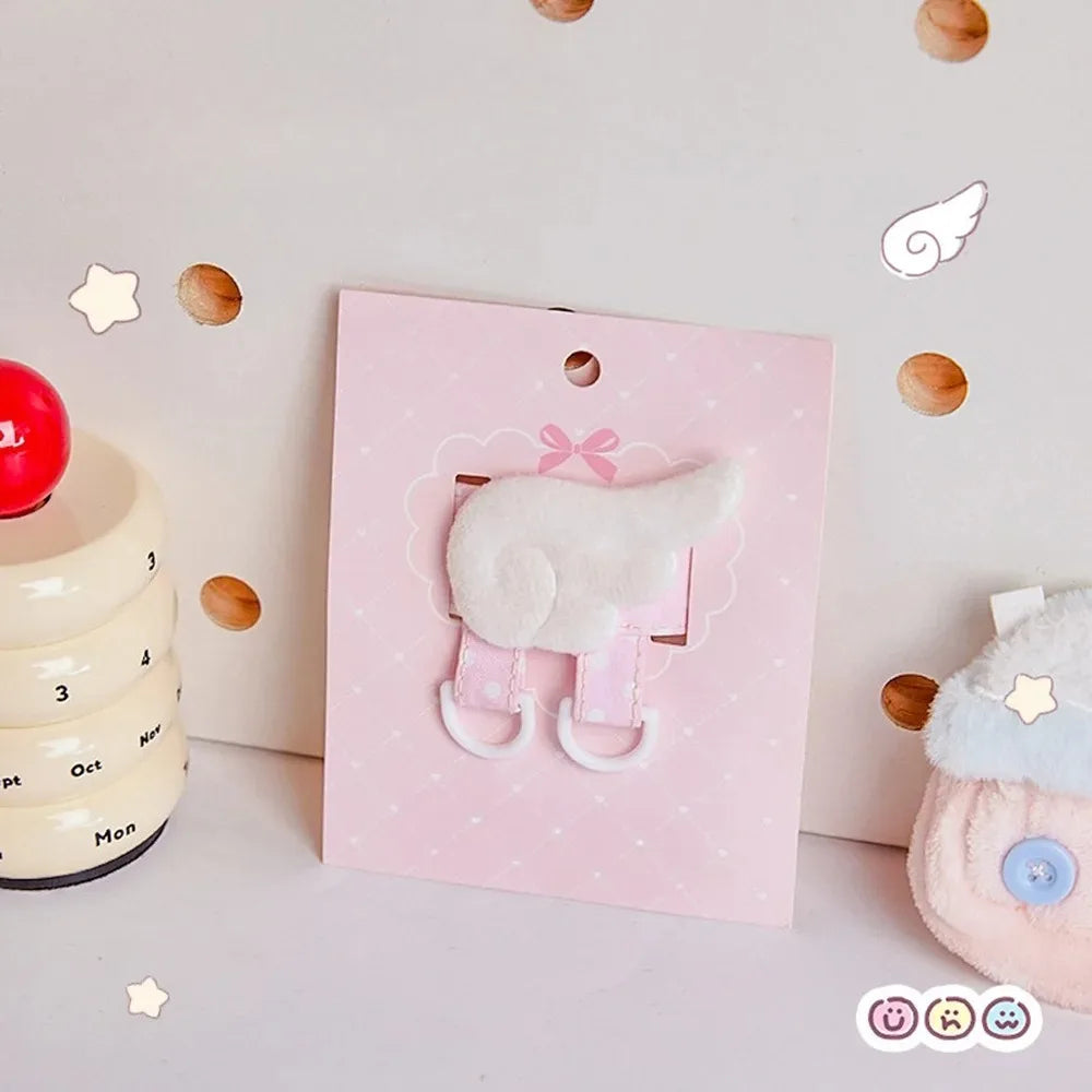 Cute Cartoon Plush Keychain Bag Charm DIY Pendant Accessory Plush Keychain Charm Nixie