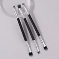 3-Piece Dual-Ended Makeup Brush Set – Eye & Concealer Kit Makeup Brush Set Nixie Default Title