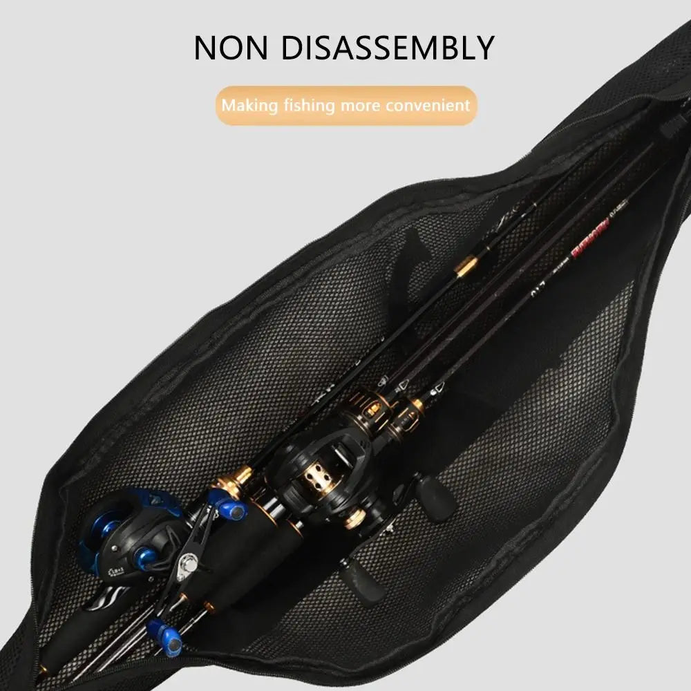 Folding Fishing Rod Bag 120/130CM – Waterproof Nylon Carry Case Fishing Rod Bag Nixie
