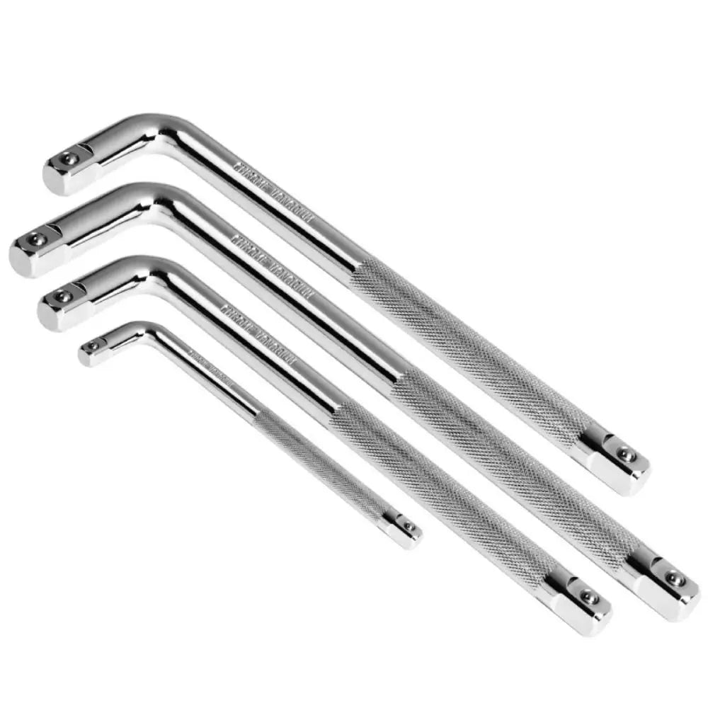 1/2" Drive L-Shape Socket Extension Bar 200–350mm CR-V Steel Socket Extension Bar Nixie