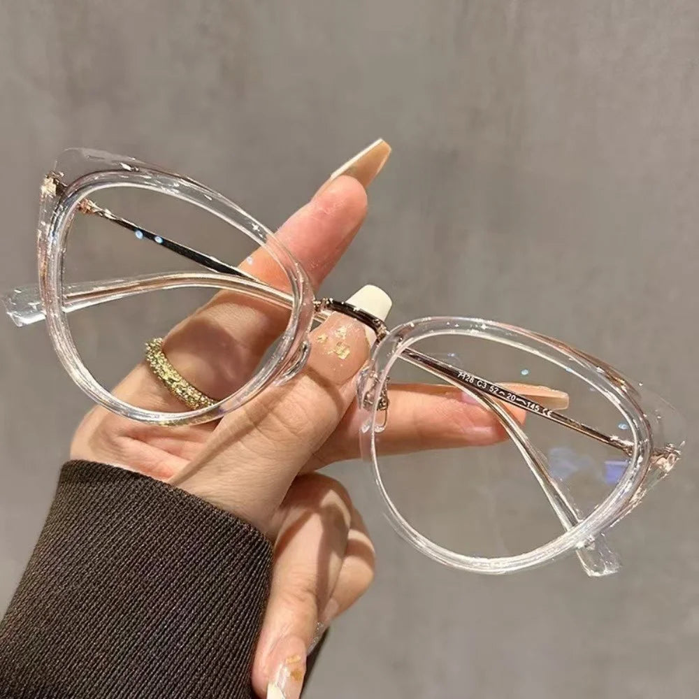 Cat's Eye Blue Light Blocking Glasses – Metal Frame Unisex
