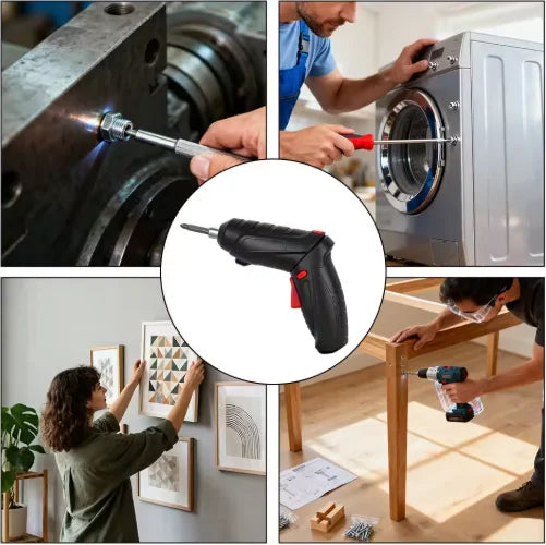 Nixie 4.2V Brushless Rechargeable Electric Screwdriver Set 6Nm Electric Screwdriver Set Nixie