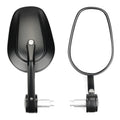 KEMITOUR 22mm Motorcycle Bar End Mirrors E24 Certified 360° Motorcycle Bar End Mirrors Nixie 1 Pair