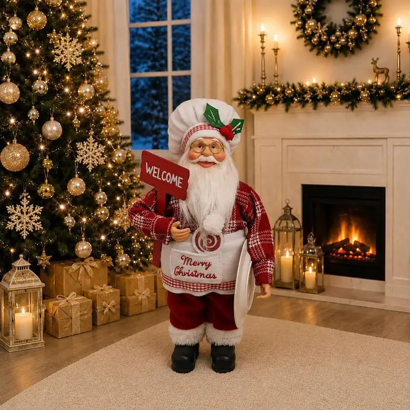 Christmas Santa Claus Figurines – 13 Styles Xmas Decor Christmas Figurine Nixie