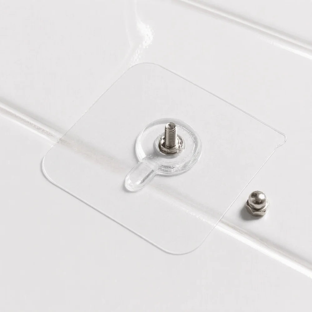 50 PCS Self Adhesive Wall Hooks – No-Drill Traceless Design