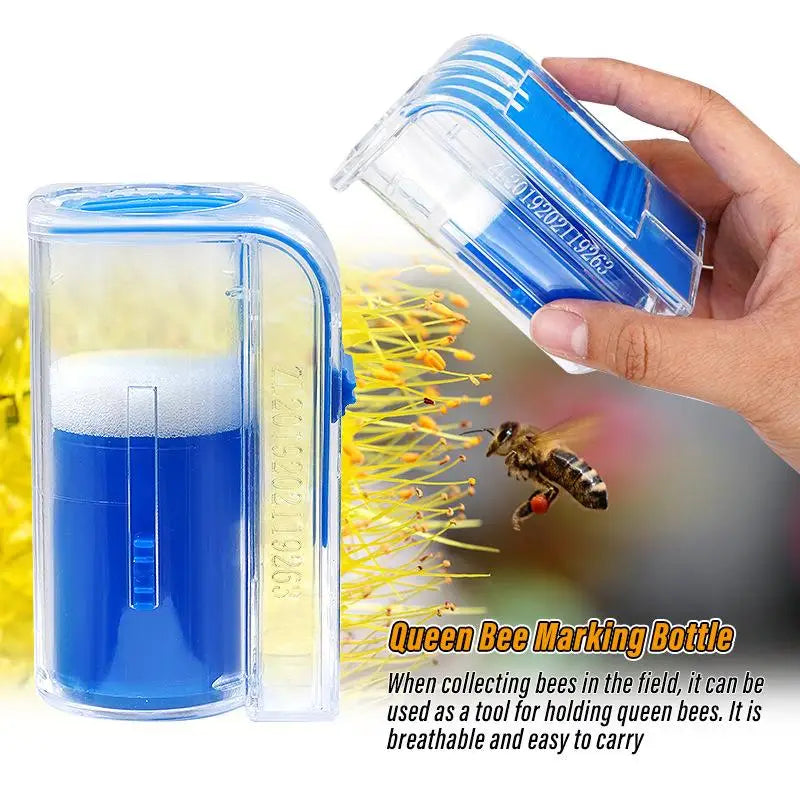 Queen Bee Marking Bottle & Catcher Tool for Beekeepers