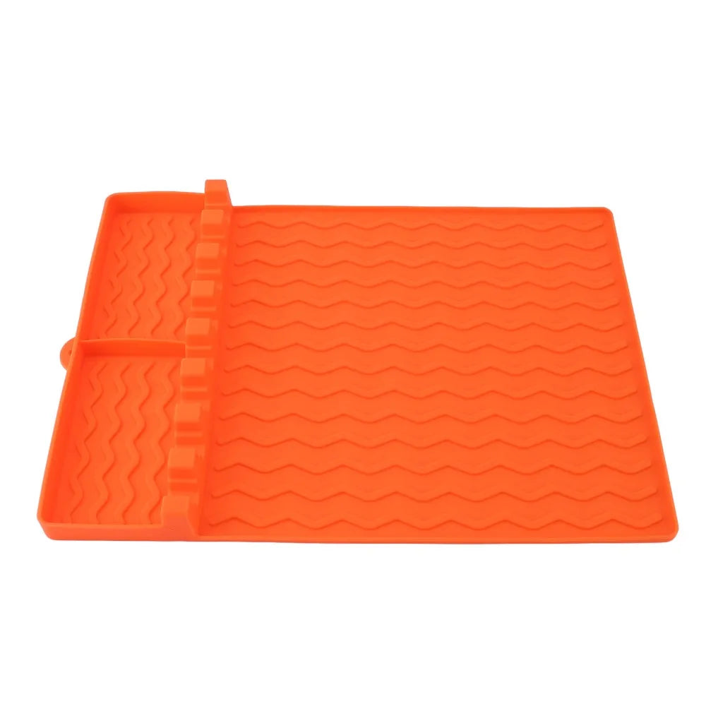 Silicone Griddle Mat – Heat Resistant Orange Drip Pad | Nixie Silicone Griddle Mat Nixie