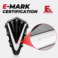 V-Shape LED DRL for Yamaha TMAX 530 2015-2016 | Waterproof Driving Lamp Motorcycle DRL Light Nixie E-MARK V-shaped Lamp