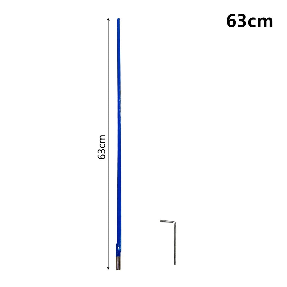 Two-Way Guitar Truss Rod with Hex Wrench | 22–63cm Metal Bar Guitar Truss Rod Nixie 63cm